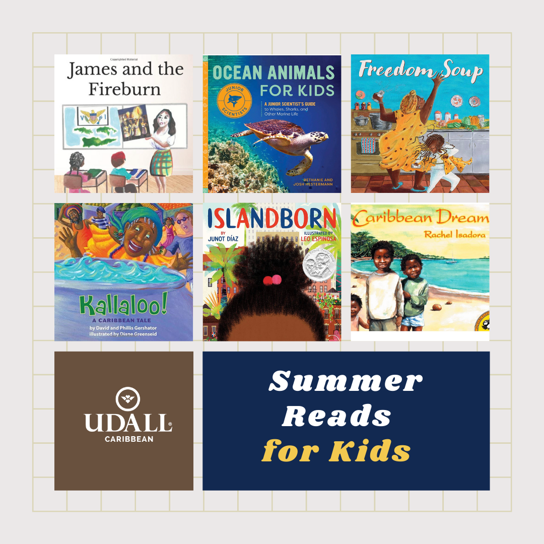 Udall Caribbean's Summer Reading List for Kids - 2021